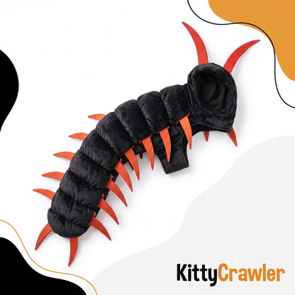 Doggy Crawler™ Dog & Cat Centipede Costume | Soft Plush, Adjustable Fit